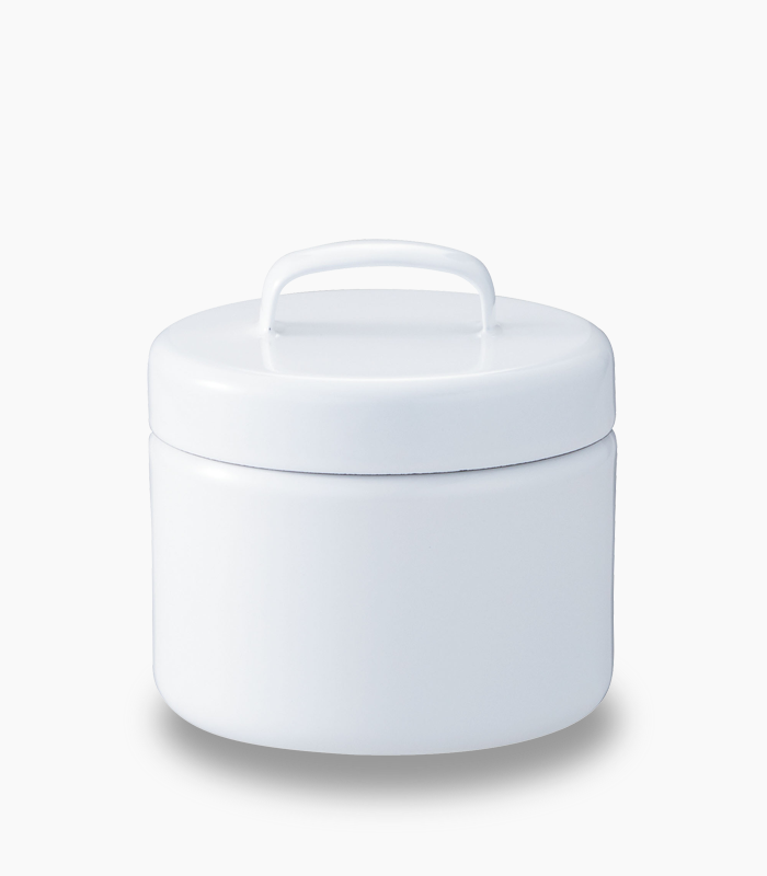 にちにち道具×野田琺瑯 ラウンドキャニスターS